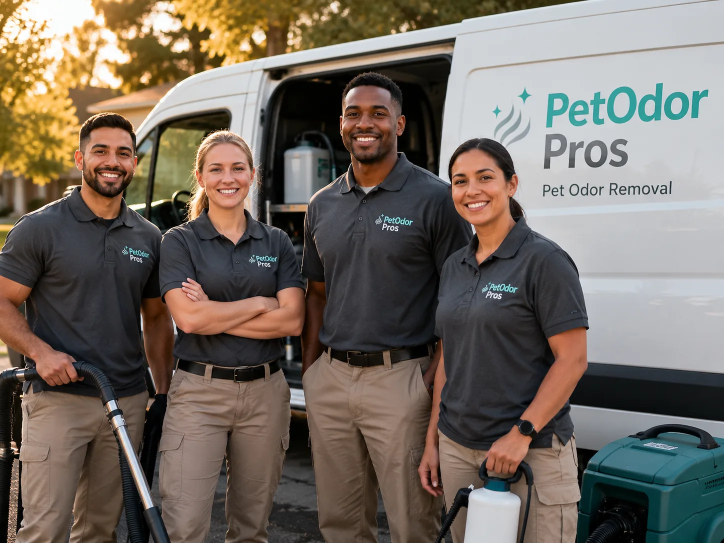 Pet Odor Removal team serving Chalmers, IN